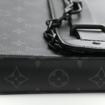 Louis Vuitton Monogram Eclipse Pochette Steamer 11 of 12