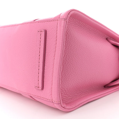 Marc Jacobs Grained Calfskin Medium The Tote Bag Candy Pink 10 of 11