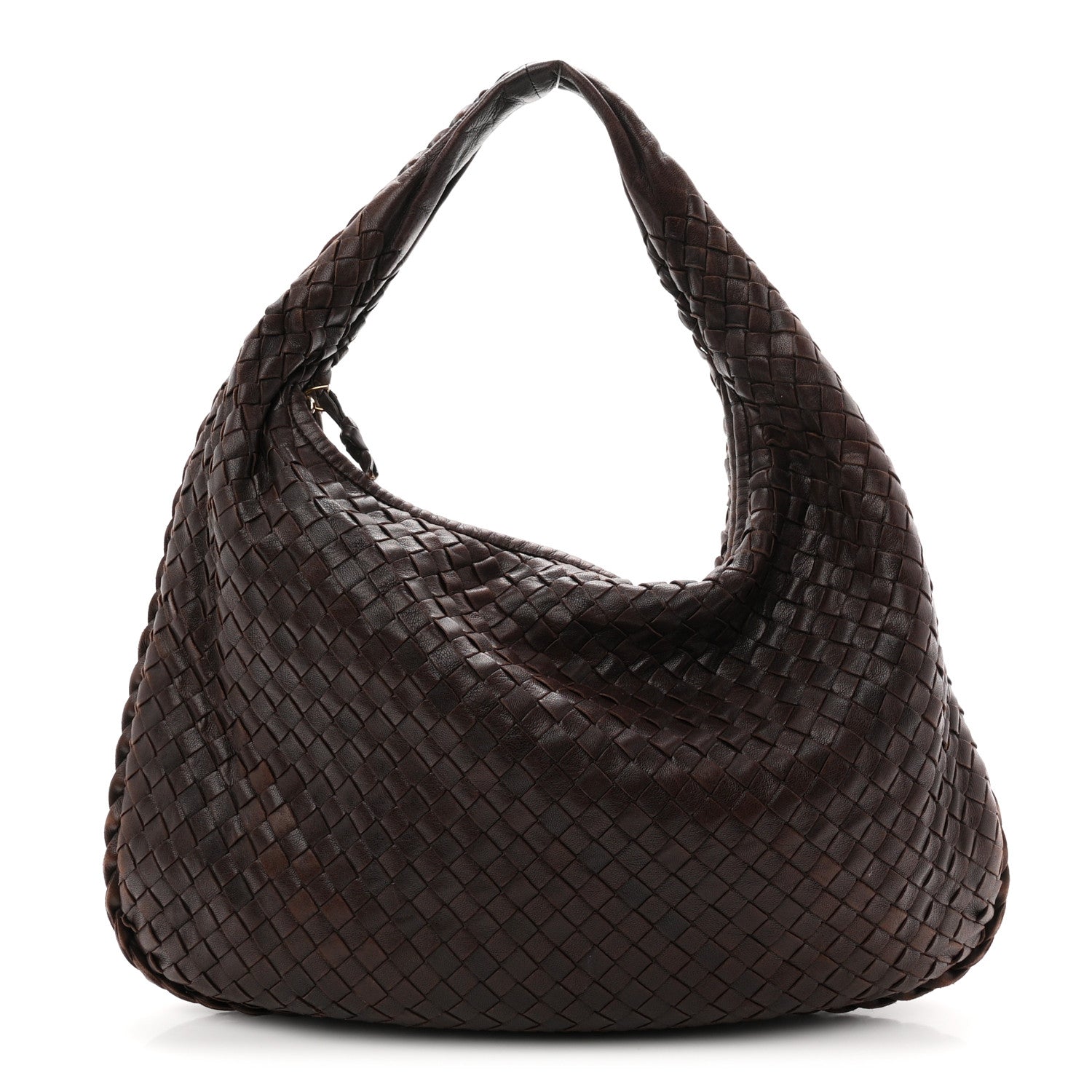 Bottega Veneta Nappa Intrecciato Medium Veneta Hobo Maple 1 of 10