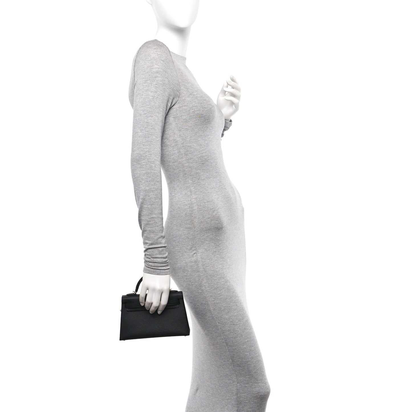 Epsom Mini Kelly Sellier 20 Black