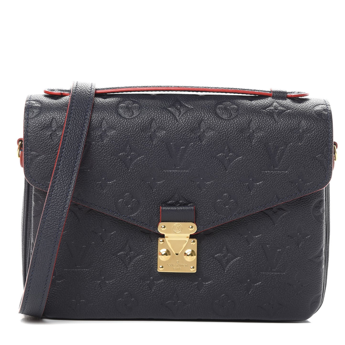 Empreinte Pochette Metis Marine Rouge