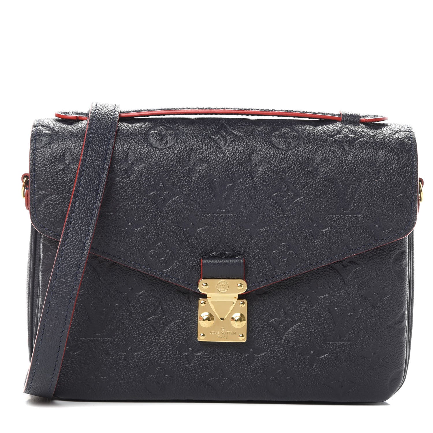 Louis Vuitton Empreinte Pochette Metis Marine Rouge 1 of 12