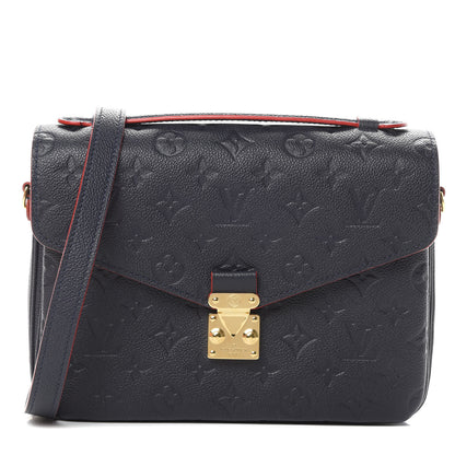 Louis Vuitton Empreinte Pochette Metis Marine Rouge 1 of 12