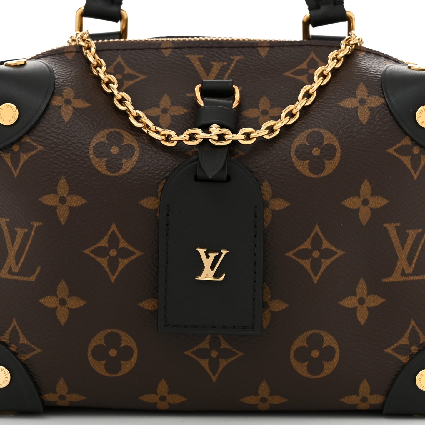 Monogram Petite Malle Souple Black