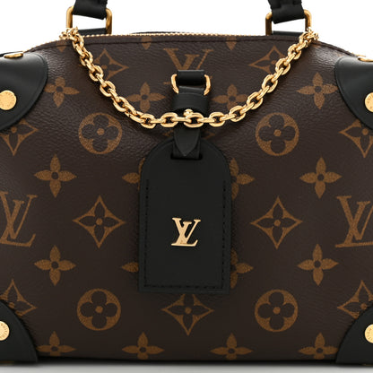 Louis Vuitton Monogram Petite Malle Souple Black 7 of 9