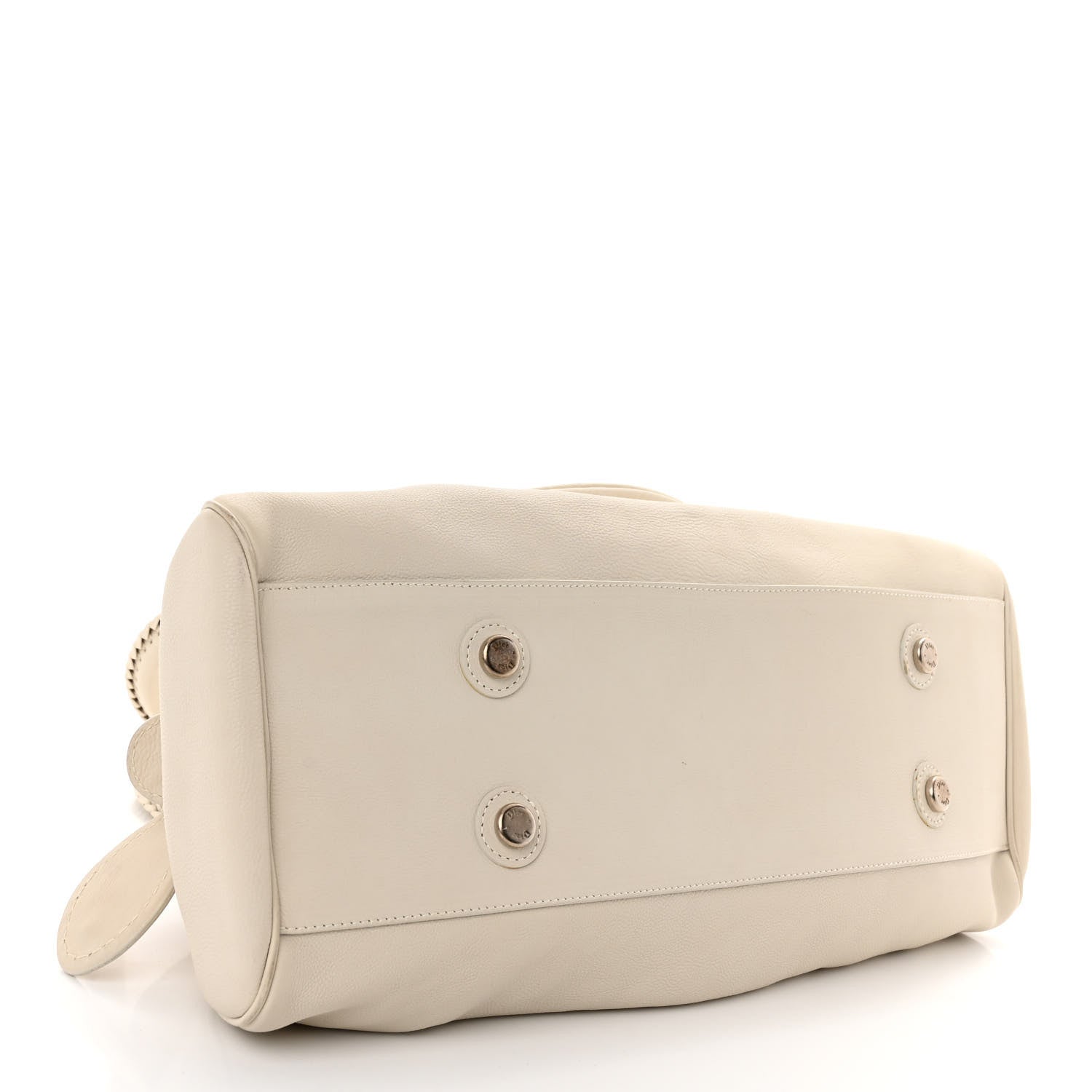 Christian Dior Calfskin My Dior Satchel White 4 of 13