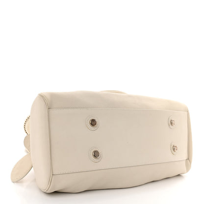 Christian Dior Calfskin My Dior Satchel White 4 of 13