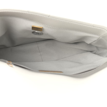 Chanel Lambskin Quilted Medium Chanel 19 Flap Grey 5 of 9