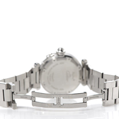 Cartier Stainless Steel 35mm Pasha C Automatic Watch Pink 5 of 6