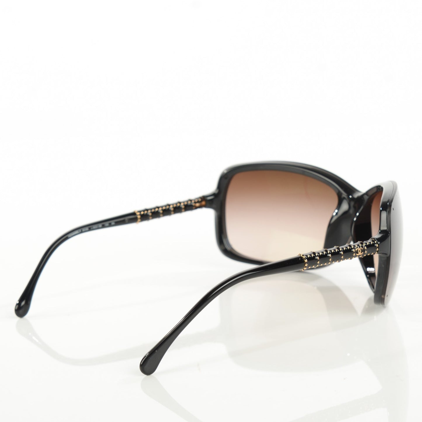 Studded Square Sunglasses 6036 Black