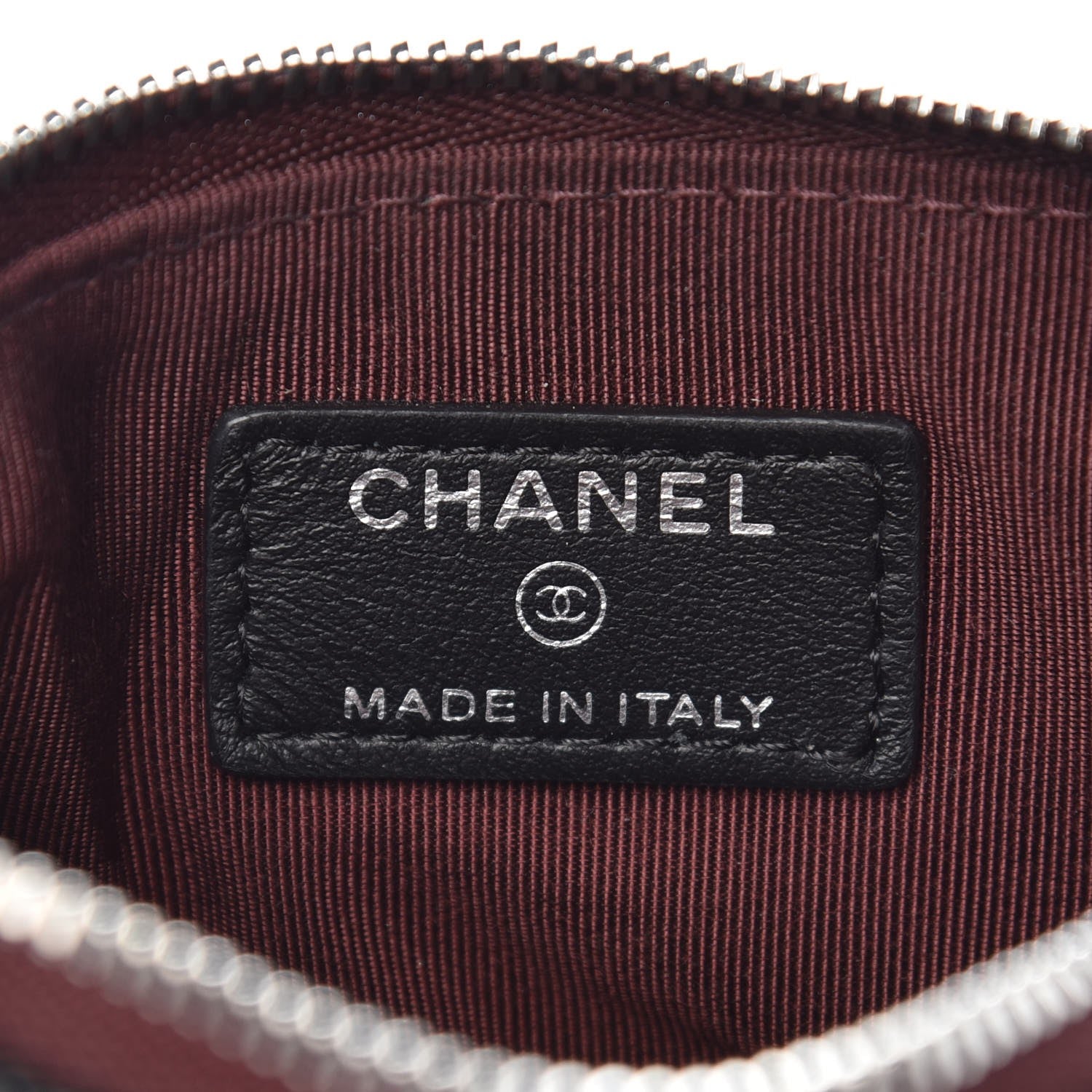 Chanel Caviar Quilted Small Cosmetic Case Black 6 of 8