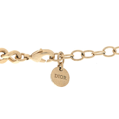 Christian Dior Metal Chain Choker Necklace Gold 3 of 3