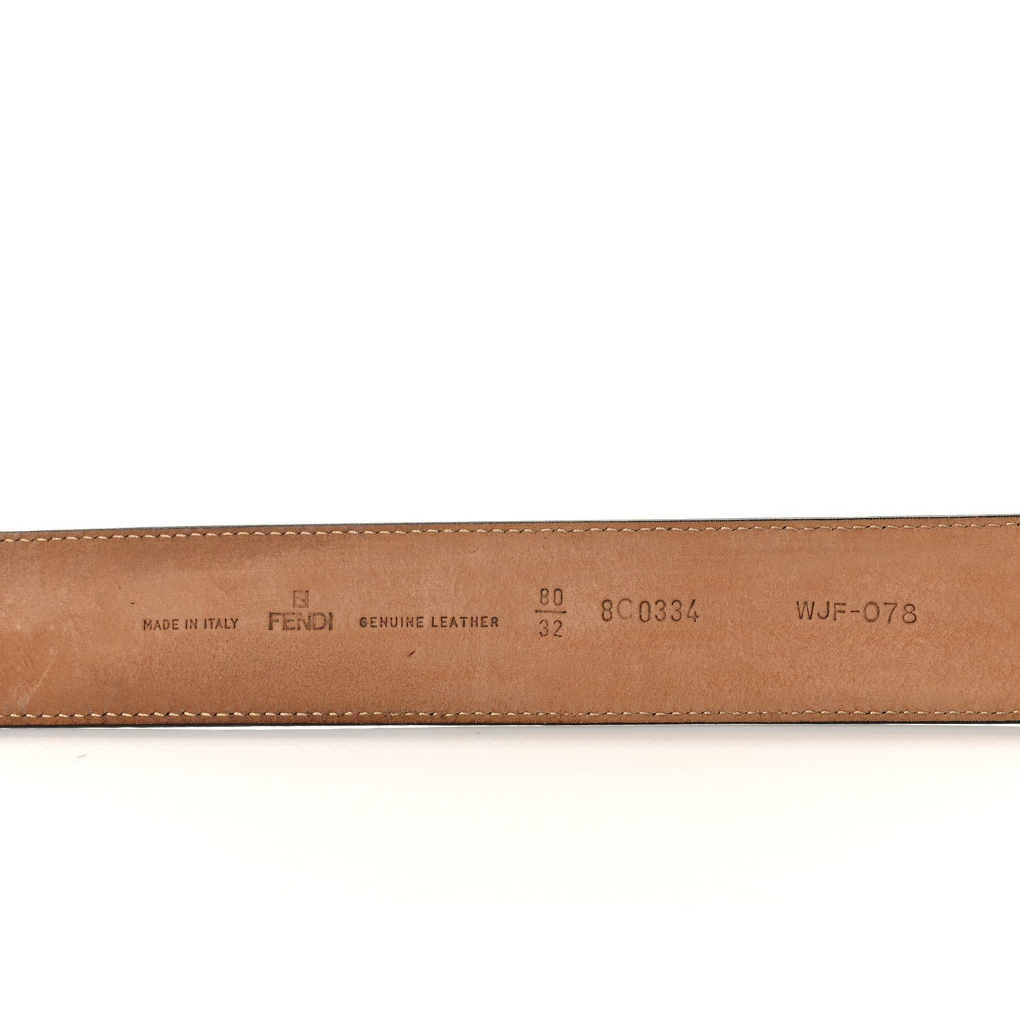 Calfskin Belt 80 32 Black