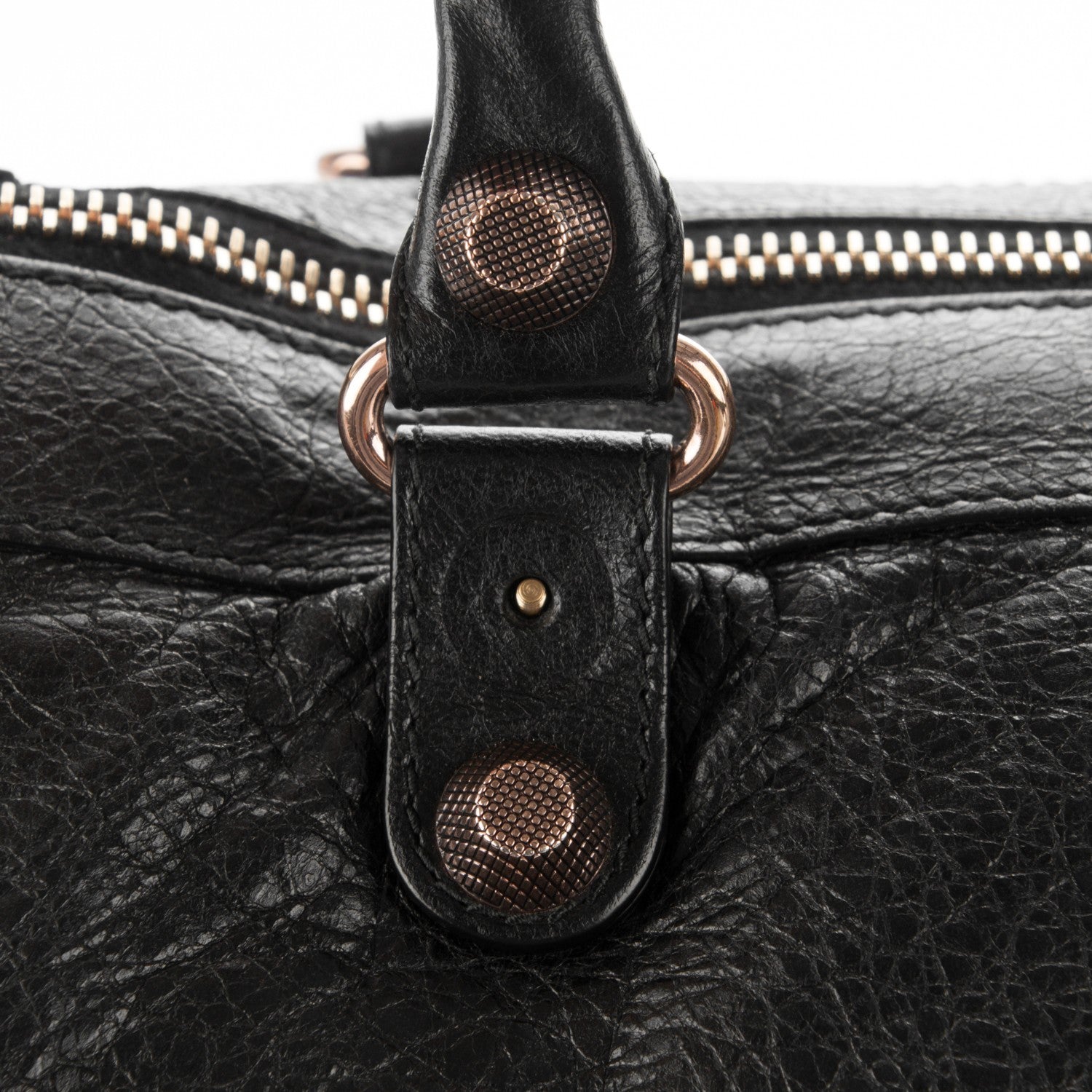 Balenciaga Agneau Giant 12 Rose Gold Hardware Work Black 5 of 8