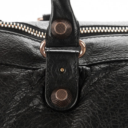 Balenciaga Agneau Giant 12 Rose Gold Hardware Work Black 5 of 8