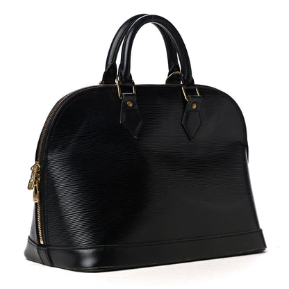 Louis Vuitton Epi Alma PM Black 2 of 4