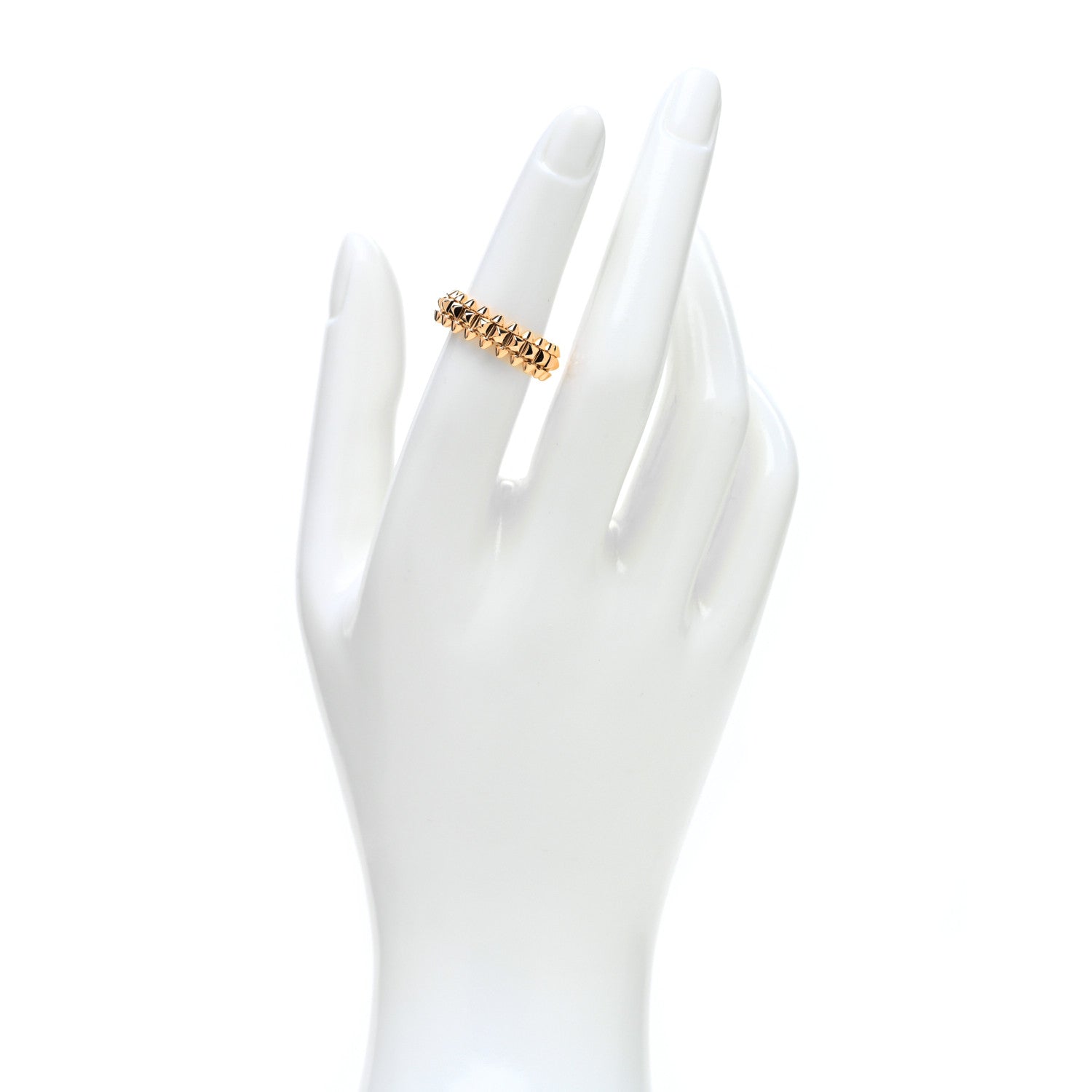 Cartier 18K Pink Gold SM Clash De Cartier Ring 50 5.5 2 of 5
