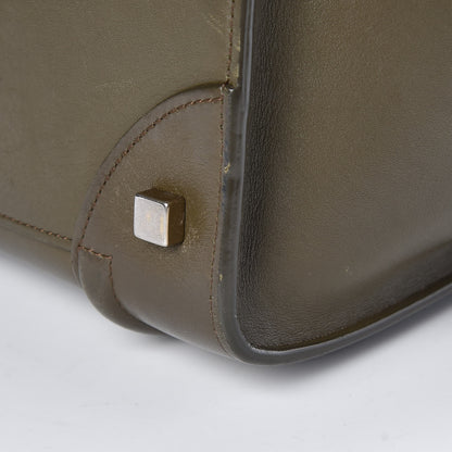 Celine Smooth Calfskin Mini Luggage Khaki 28 of 28