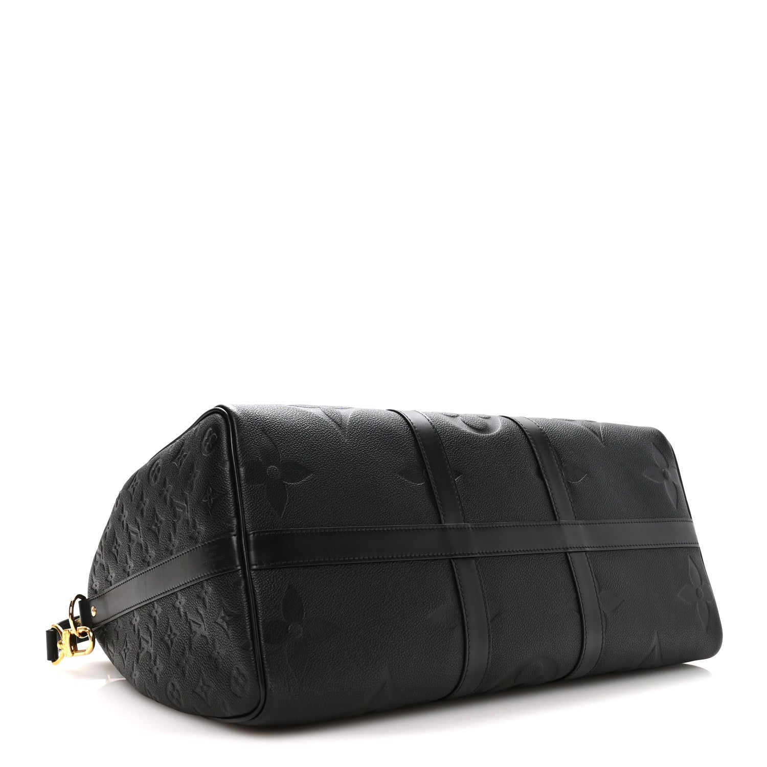 Louis Vuitton Empreinte Monogram Giant Keepall Bandouliere 45 Black 3 of 8
