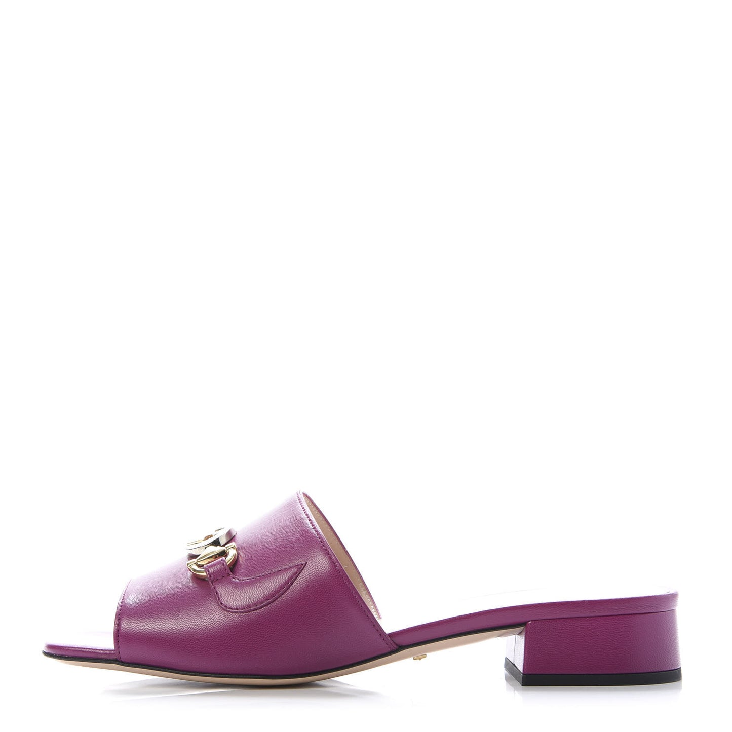 Malaga Kid Zumi Mid Heel Slide Sandals 38 Fucsia 80