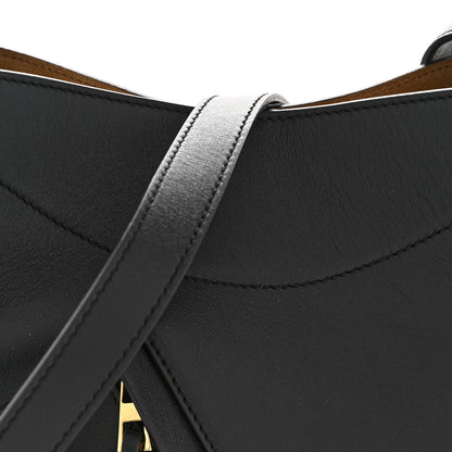 Loewe Calfskin Hammock Slice Bag Black 8 of 10