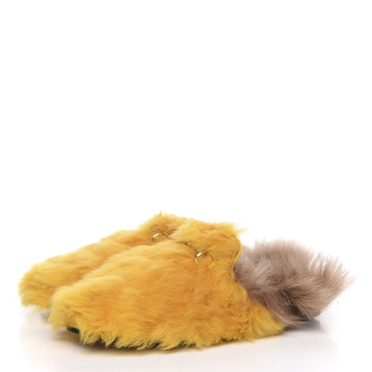 Gucci Merino Wool Womens Princetown Slippers 38 Light Crop Natural 3 of 8