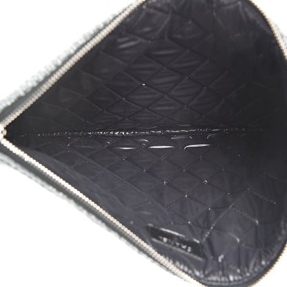 Chanel Canvas Small Deauville Pouch Charcoal 4 of 7
