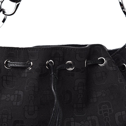Gucci Horsebit Print Hobo Black 10 of 10