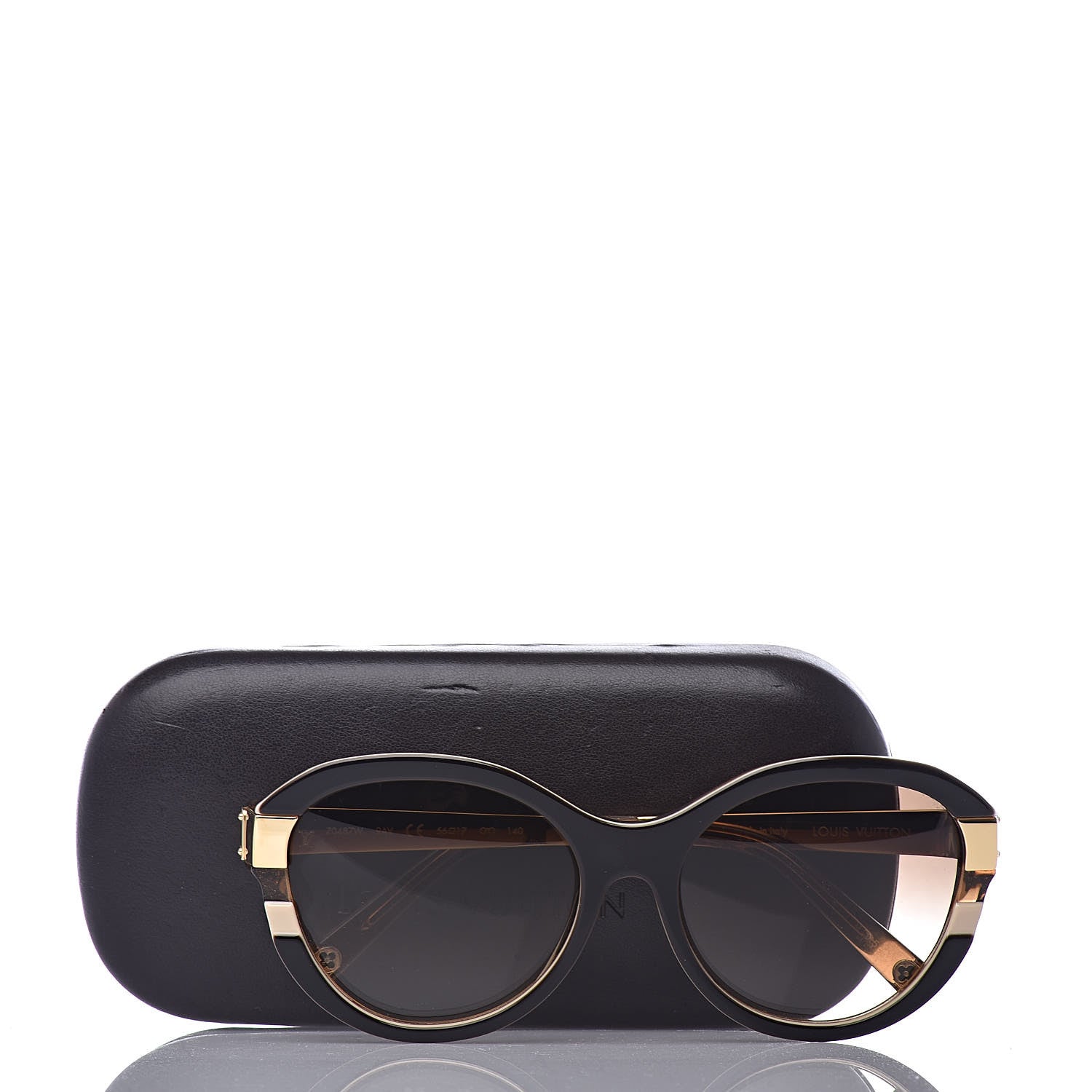 Louis Vuitton Petit Soupcon Cat Eye Sunglasses Z0487W Brown 9 of 9