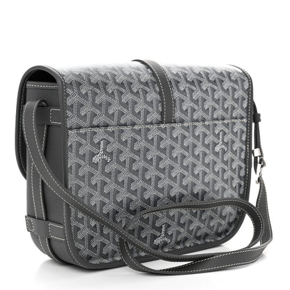 Goyard Goyardine Belvedere II MM Messenger Bag Grey 3 of 9