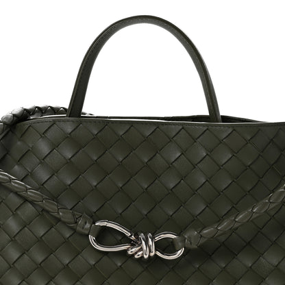 Bottega Veneta Nappa Intrecciato Large Andiamo Shoulder Bag  Aloe 7 of 14