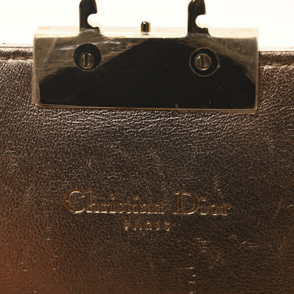 Christian Dior Metallic Lambskin Cannage Miss Dior Promenade Pouch Gold 6 of 11