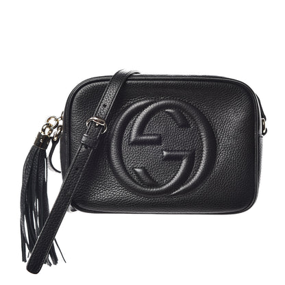 Gucci Pebbled Calfskin Small Soho Disco Bag Black 1 of 10