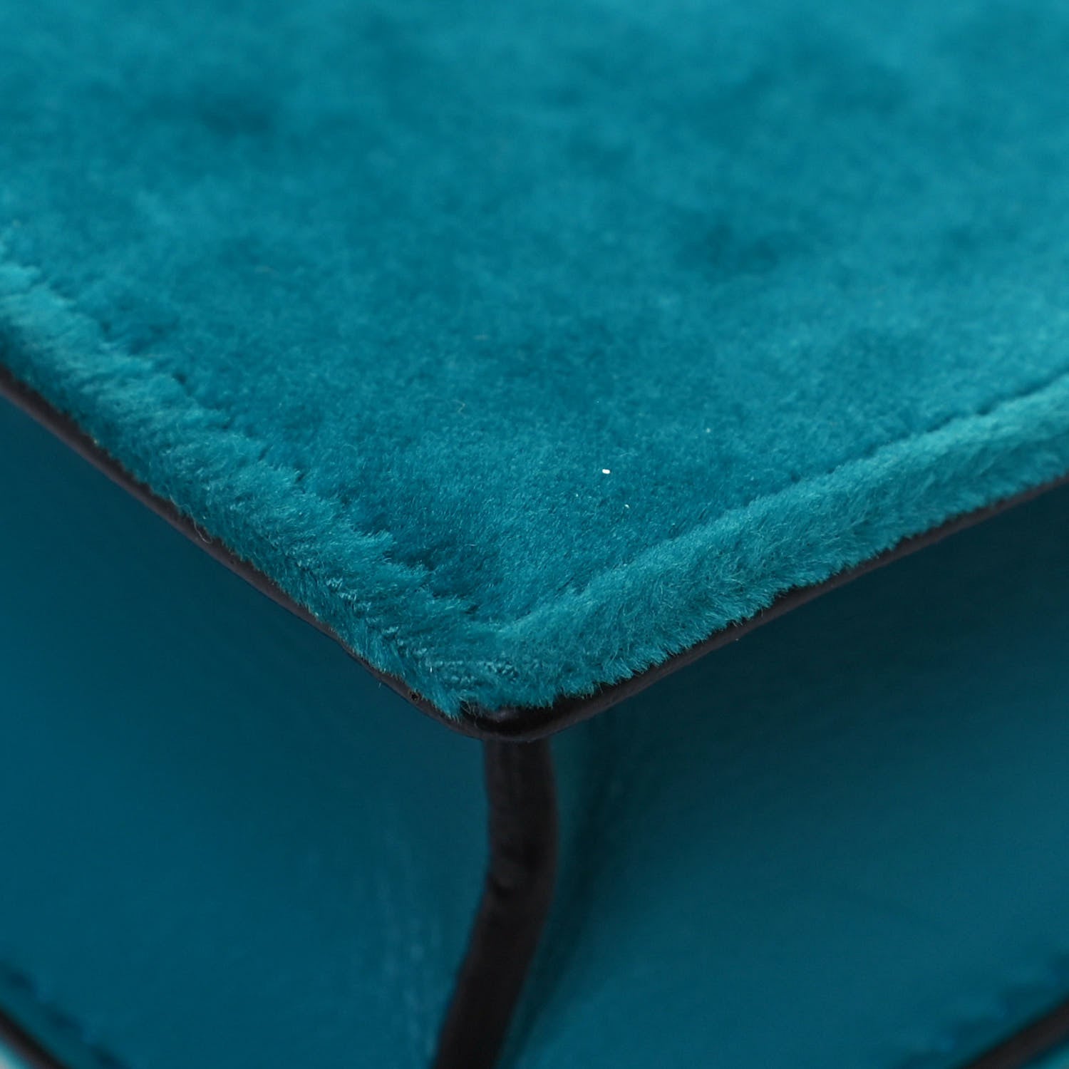 Gucci Velvet Super Mini Dionysus Shoulder Bag Pavone Cyan 11 of 11