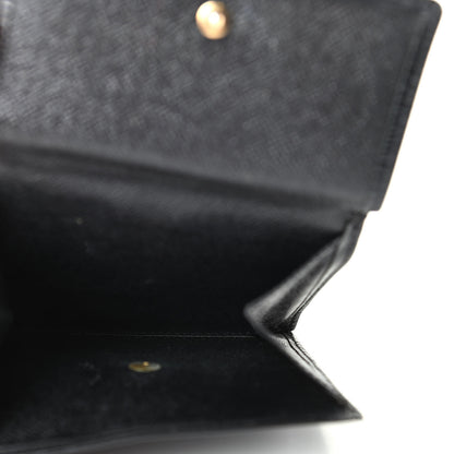 Louis Vuitton Epi Elise Wallet Black 7 of 8
