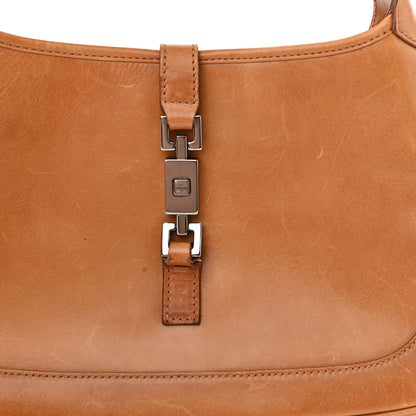 Gucci Calfskin Small Jackie O Hobo Brown 11 of 12