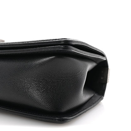 Chanel Caviar Quilted Medium Boy Flap Black 10 of 10