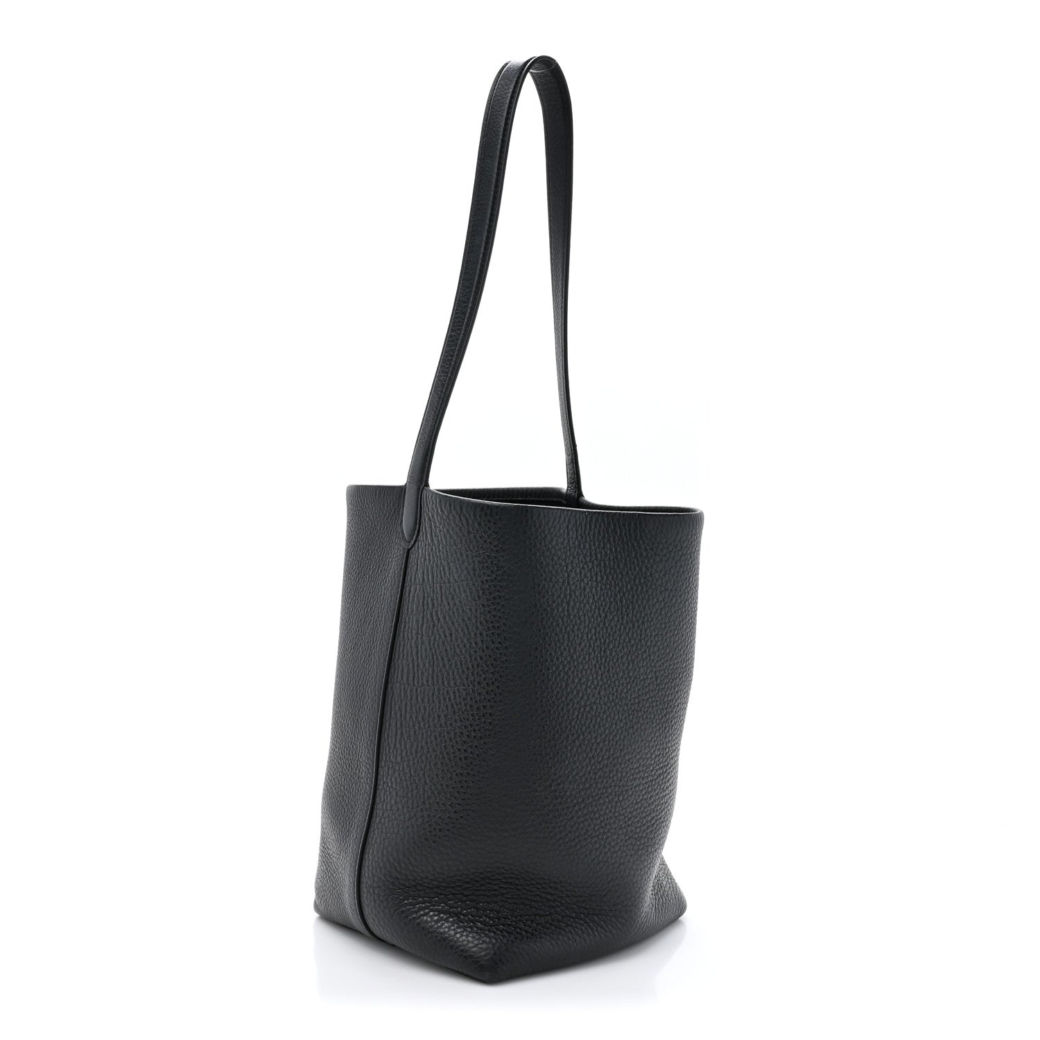 The Row Grained Calfskin Medium N/S Park Tote Black 3 of 14