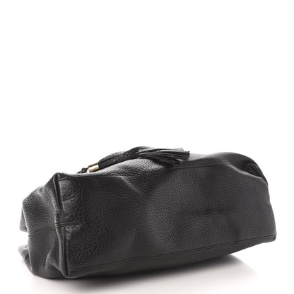 Gucci Pebbled Calfskin Medium Soho Chain Shoulder Bag Black 4 of 13