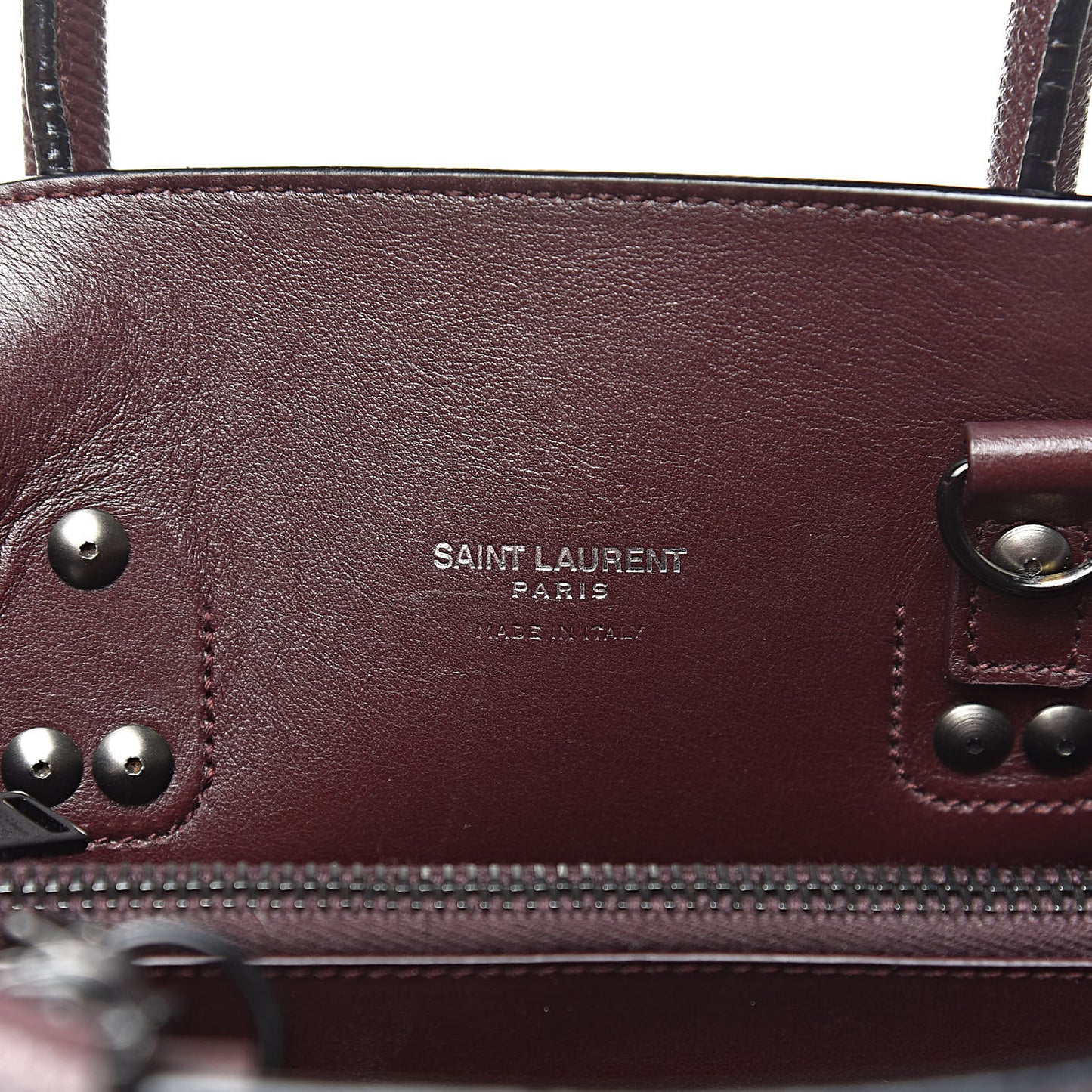 Grained Calfskin Baby Sac De Jour Amaranto
