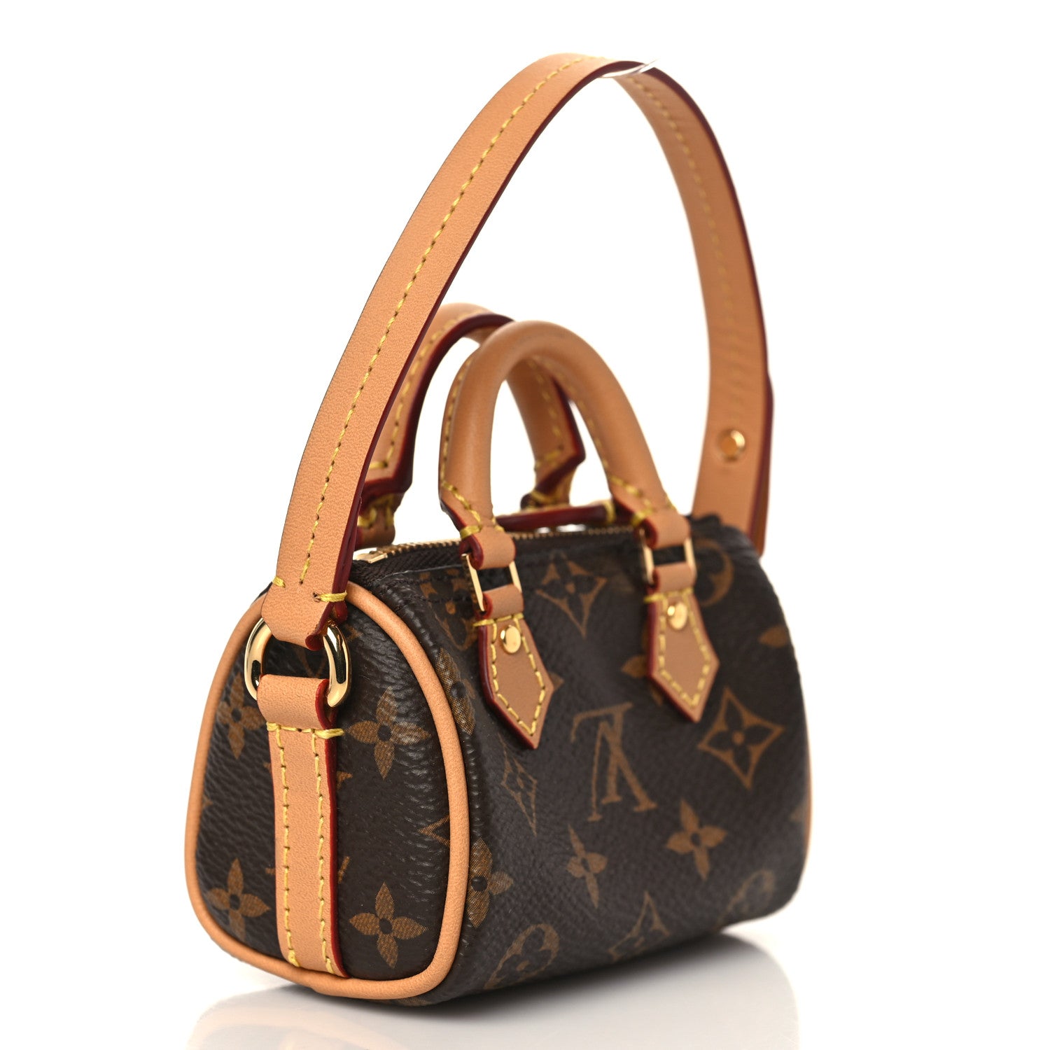 Louis Vuitton Monogram Micro Speedy Bag Charm 3 of 6