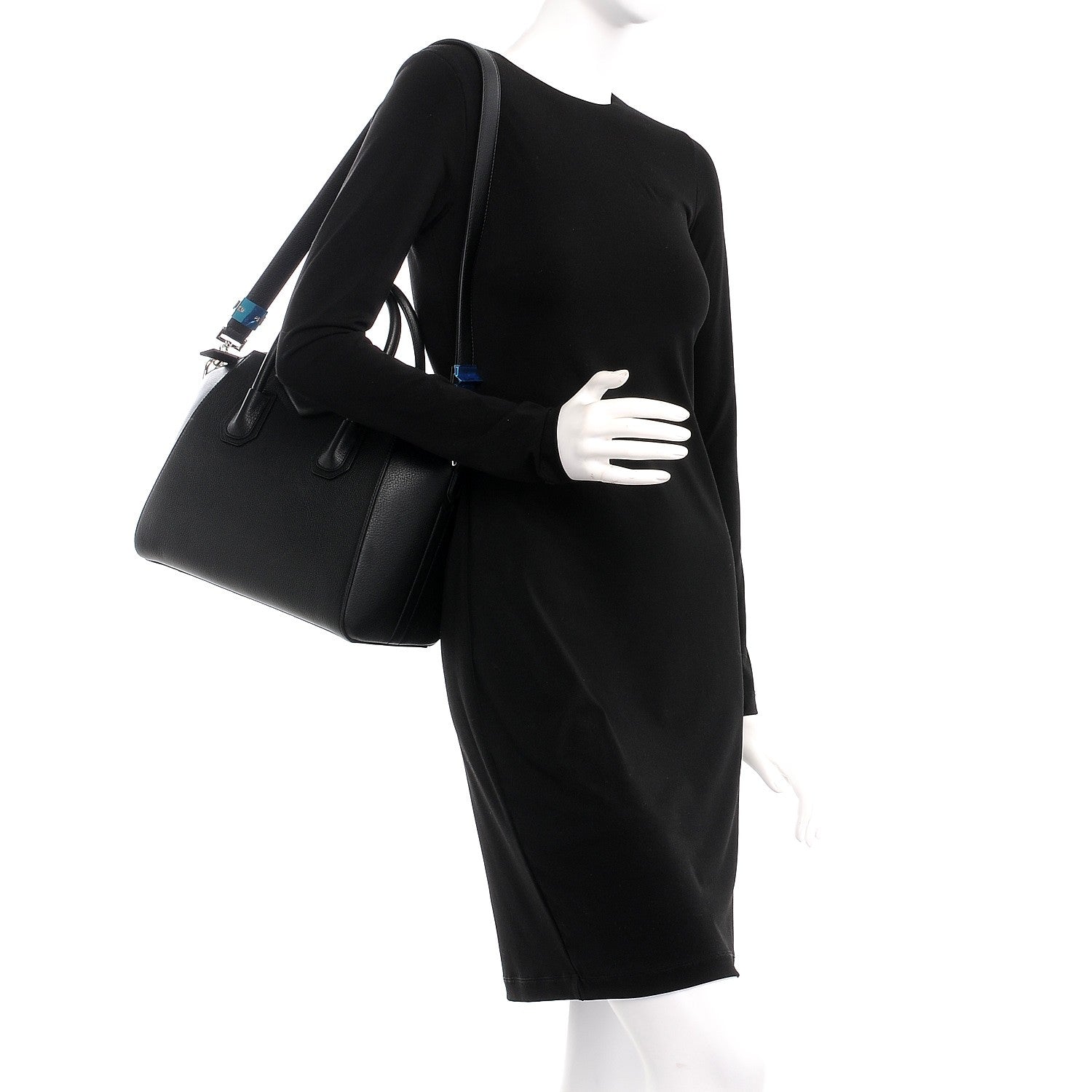 Givenchy Sugar Goatskin Small Antigona Black 4 of 19