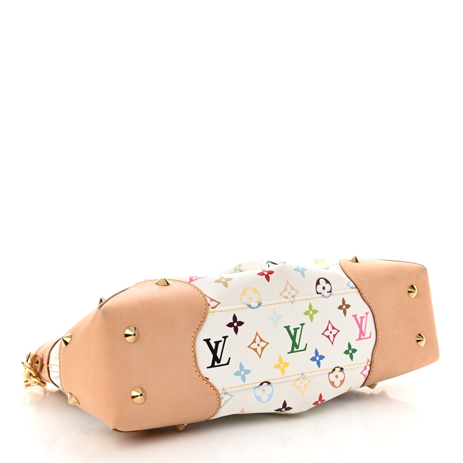 Louis Vuitton Monogram Multicolor Judy MM White 4 of 14