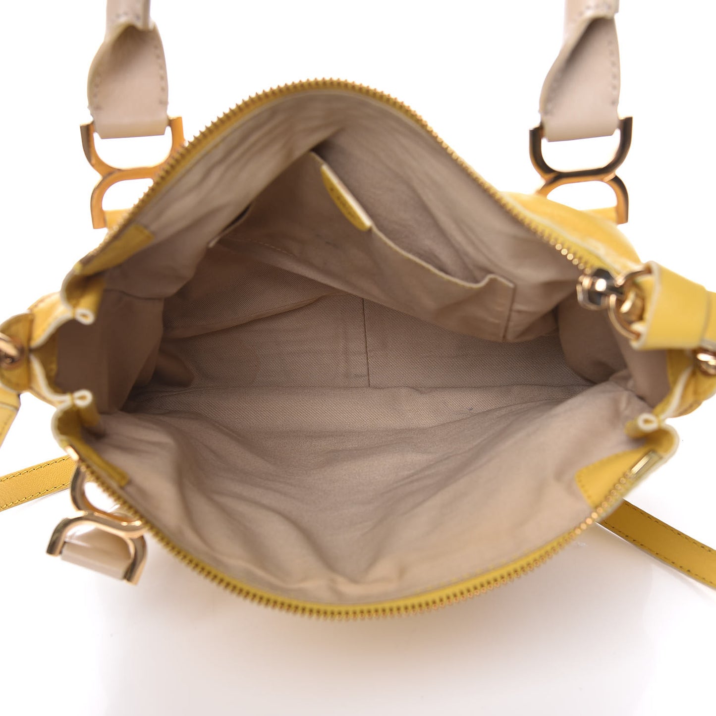 Calfskin Medium Marcie Lock Satchel Mimosa