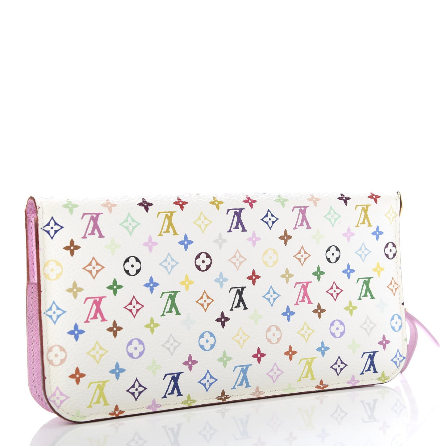 Monogram Multicolor Insolite Wallet White Litchi