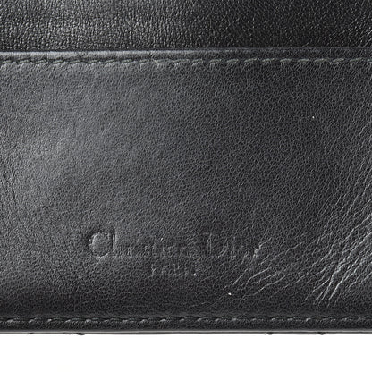 Christian Dior Lambskin Cannage Lady Dior Card Holder Black 6 of 9