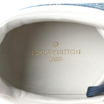 Louis Vuitton Denim Monogram Luxembourg Sneaker 8.5 Bleu Jeans 8 of 8