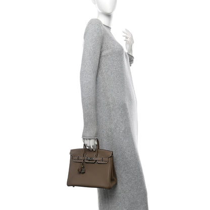 Hermes Togo Birkin 25 Etoupe 2 of 10