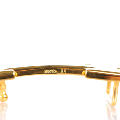 Hermes Polished 32mm H Belt Buckle Gold 3 of 3