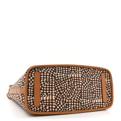 MCM Visetos Medium Liz Reversible Shopper Tote Cognac 8 of 22